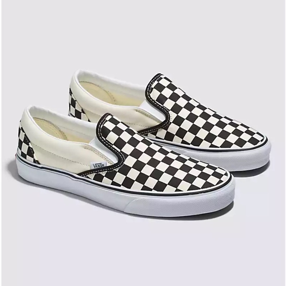 Vans Classic Slip-On Checkerboard Shoe Size 9